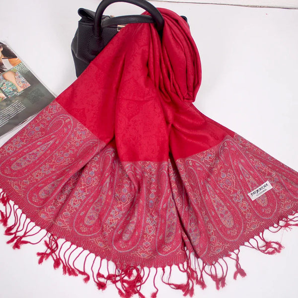 Paisley Jacquard Schal Traum